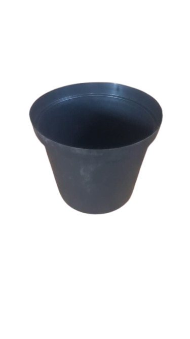 Plastic Black Pot 25cm
