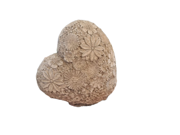 Cement Heart Ornament(S32)