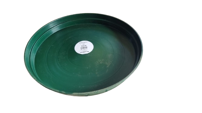 Green saucer 35cm