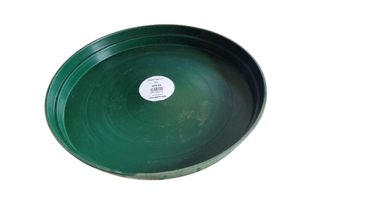 Green saucer 35cm