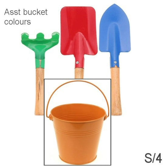 Kids Bucket Tool Of 4 Tools