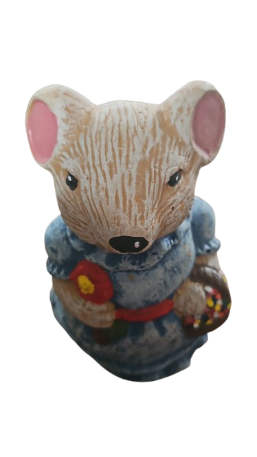 Medium Mouse Cement ornament