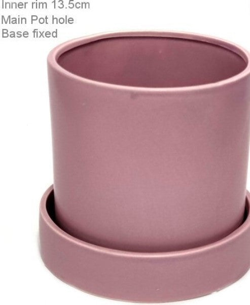 Pot With Cover Pink 15cm