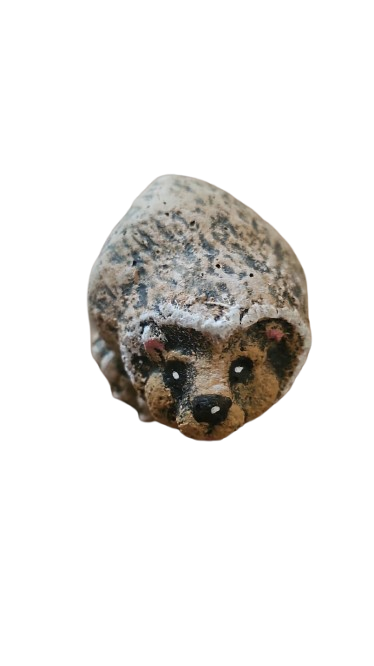 Mini Hedgehog Cement Ornaments