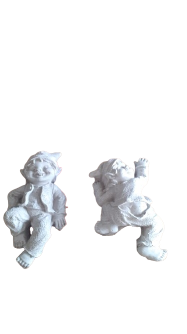 Climbing Dwarf Cement Ornament