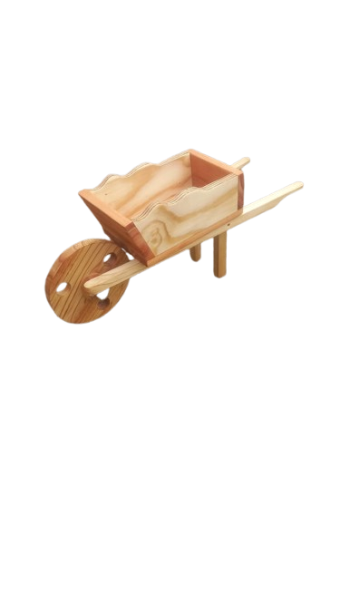 Small Wooden Wheelbarrow