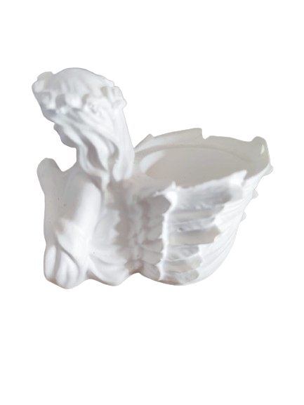 Feathery Praying Angel Succulent Planter