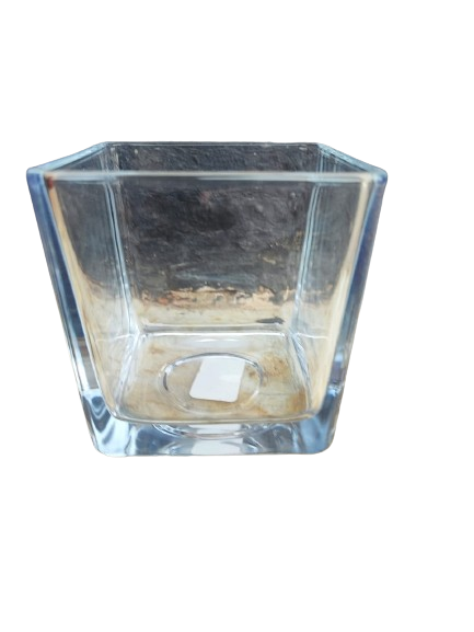 Cube Glass Pots