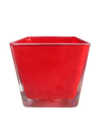 Cube Glass Pots