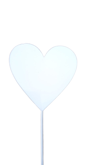 Metal small Garden stake Heart