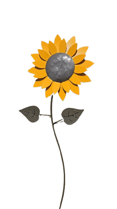 Sunflower Garden Stake