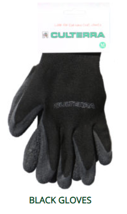 Culterra Black Gloves - Large
