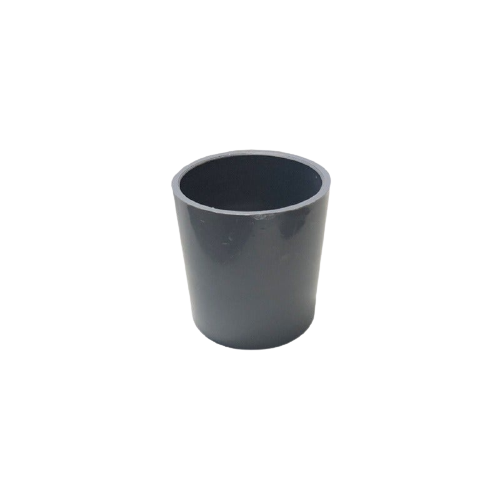 PVC Connector R STR. GREY 50MM