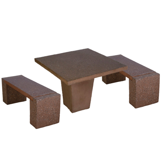 Concrete Table Set Big - On Order