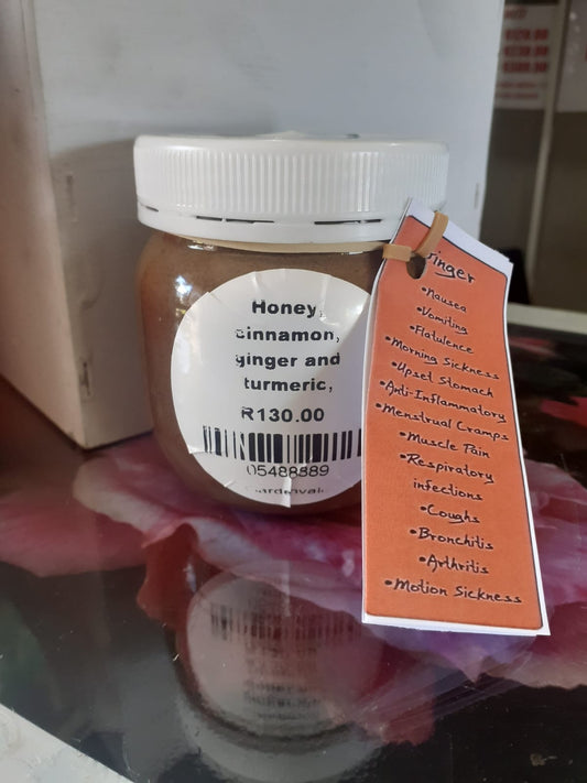 Immune Booster - Cinnamon, ginger, turmeric and organic honey