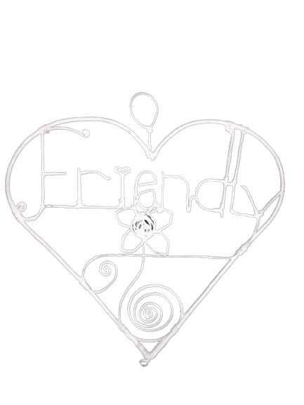 Decor Metal Heart - Medium