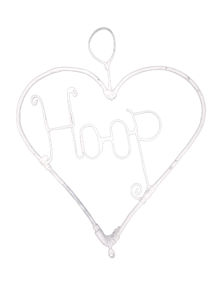 Decor Metal Heart -Small