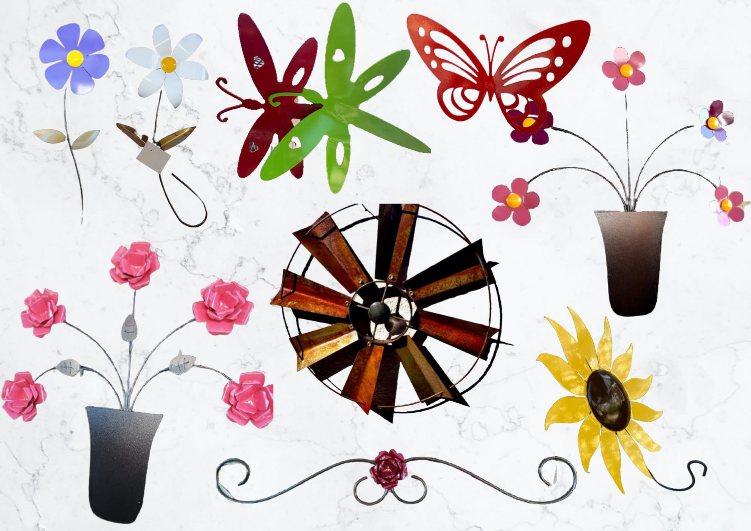 Metal Ornaments & Decor