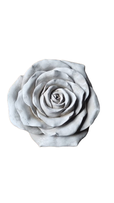 Large Cement Rose