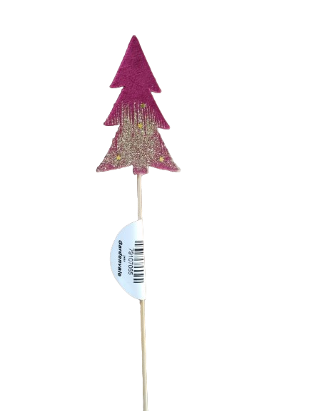 Christmas- Trees Natalee (assorted) Red 10cm