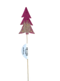 Christmas- Trees Natalee (assorted) Red 10cm