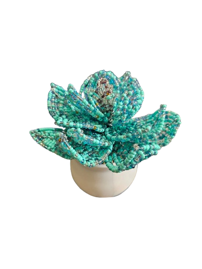 Beaded Echeveria Decoration Pot