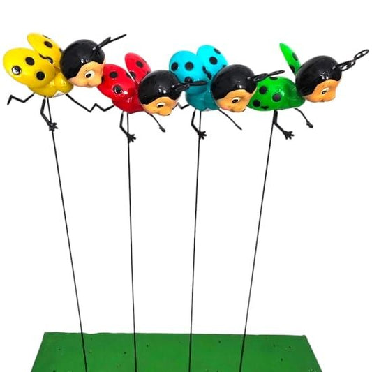 Lady Bird on a Stick Decoration.