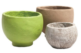 Tea Cup Pot Concrete Various sizes.