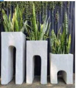 Urban Planter Cement Various Sizes
