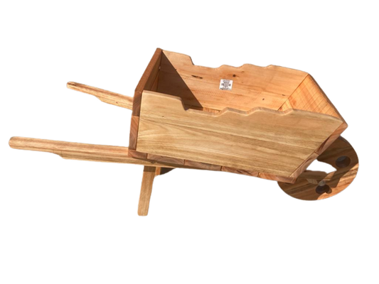 Extra Large Wooden Wheelbarrow