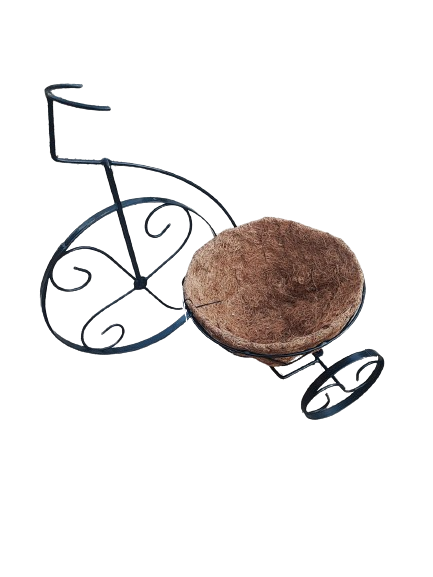 Bicycle Planter With Cocoliner 10"