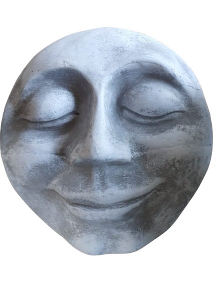 Round Face Concrete Decoration