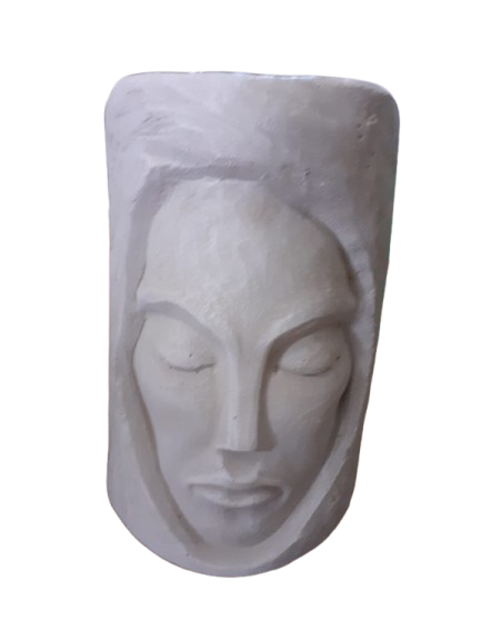 Sunshine People Concrete Planter