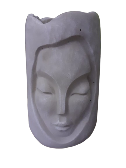 Sunshine People Concrete Planter