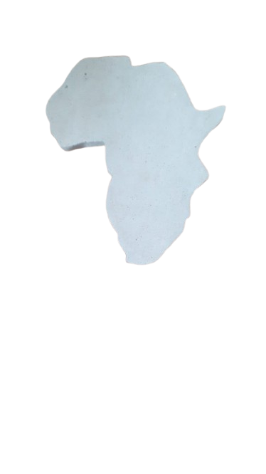 Cement African Map Table