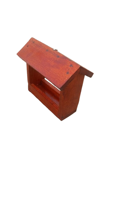 Wooden House Bird Feeder 30x13x26cm