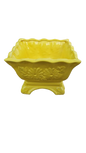 Yellow Square Pot Ceramic