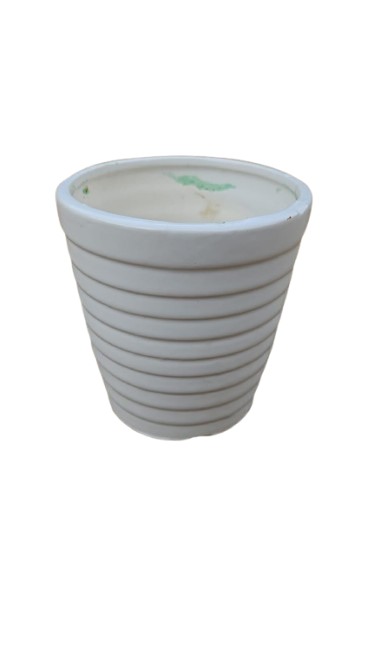 White Ceramic Pots Various Sizes/Shapes