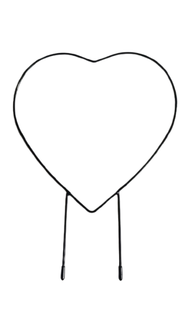 Heart Shaped Climbing Plant Trainer