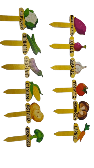Small Wooden Plant Labels
