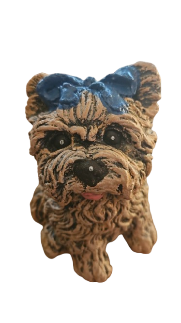 Yorkie Various Cement Ornaments