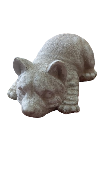 Corgi Cement Ornament (S59)