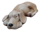 Flat Dog Concrete Ornament