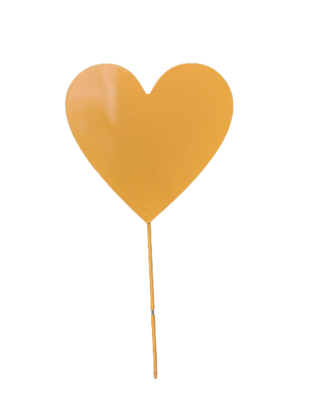 Metal small Garden stake Heart