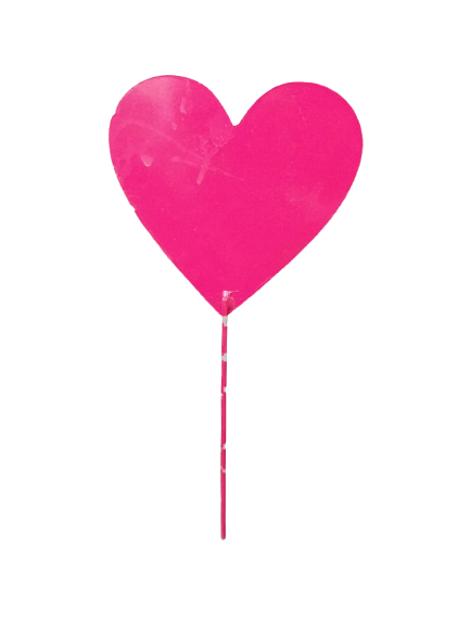 Metal small Garden stake Heart