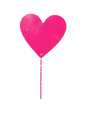 Metal small Garden stake Heart