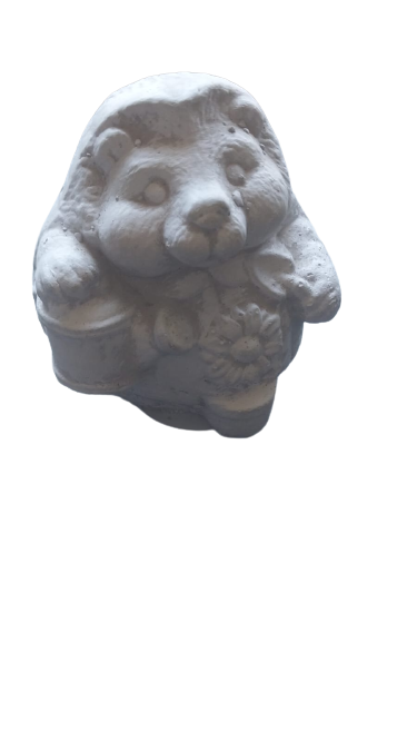 Medium Cement Hedgehog Pot