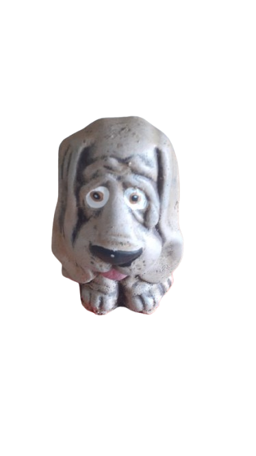 Hush Puppy Cement Ornament