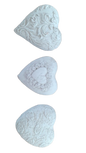 Medium Heart-Assorted Cement Ornament