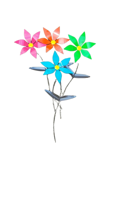Metal Decor Flower